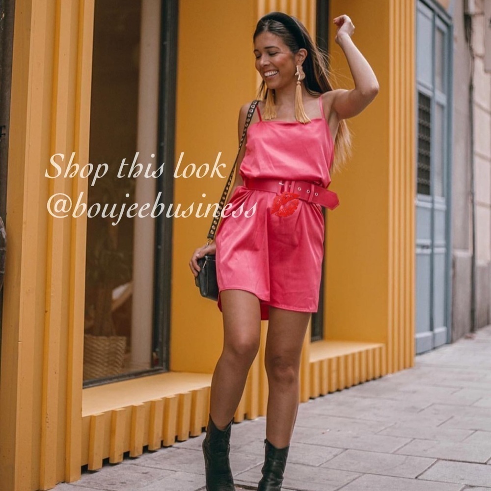 ZARA BNWT Satin Effect Mini Dress